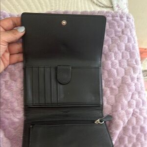 Black Leather Wallet